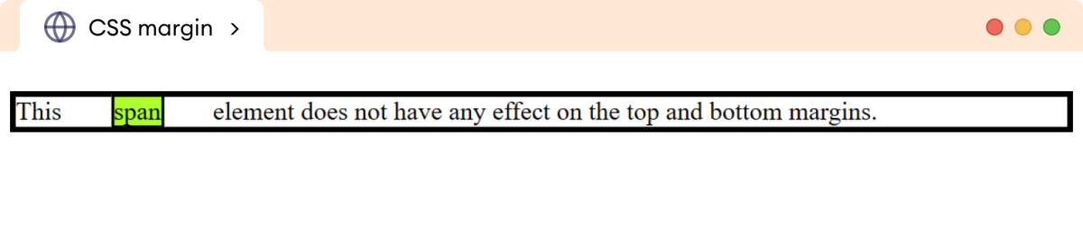 CSS Margin Inline Example